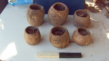 Vasijas de barro utilizadas para el riego - eco-antropologia.blogspot.com